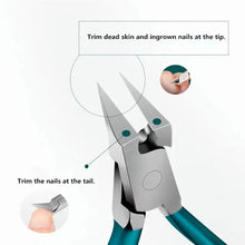 Load image into Gallery viewer, Nail Cuticle Dead Skin Scissors Stainless Steel Diagonal Nail Clipper Eagle Nose Pliers Manicure Care Tool
