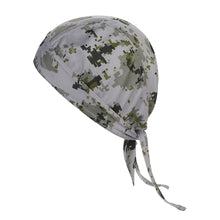 Load image into Gallery viewer, 1PC Outdoor Camo Riding Head Cover Sunscreen Moisture Absorption Breathable Fitness Sports Pirate Hat Riding Hood Baseball Headband
