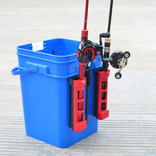 Load image into Gallery viewer, 1PC DIY Fishing Rod Plunger Tool Fixed On The Lure Box Pole Baitcasting Reel Storage Bucket Fishing Accessories
