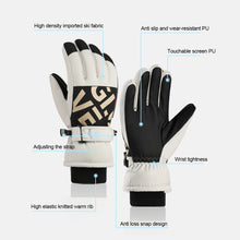 Load image into Gallery viewer, 1 Pair Winter Warm Couple Ski Gloves Waterproof Touch Screen Sports Gloves For Outdoor Riding Warm Equipment
