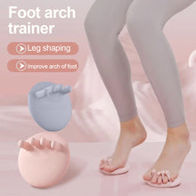 Load image into Gallery viewer, 2PC Leg Sculpting Arch Trainer Thin Leg Improvement Thumb Eversion Foot Massage Toe Divider Home Fitness Equipment
