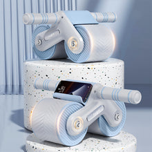 Load image into Gallery viewer, Automatic Rebound Abdominal Wheel Beginners Reduce Stomach Increase Muscle Tank Two Wheel Home Portable Fitness Roller
