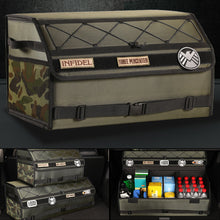 Load image into Gallery viewer, Car Trunk Storage Box Oxford Cloth Foldable Car Organize Box Multi-Function Large Capacity Car Rear Containing Package
