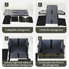 Load image into Gallery viewer, Car Trunk Storage Box Oxford Cloth Foldable Car Organize Box Multi-Function Large Capacity Car Rear Containing Package
