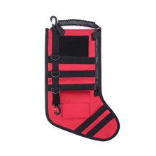 Load image into Gallery viewer, Outdoor Multifunctional Tactical Christmas Socks MOLLE Military Bag EDC Accessories Package Holiday Dress Storage Hanging Bag
