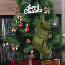 Load image into Gallery viewer, Outdoor Multifunctional Tactical Christmas Socks MOLLE Military Bag EDC Accessories Package Holiday Dress Storage Hanging Bag

