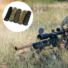 Load image into Gallery viewer, 16*17CM Tactical Silencer Protective Sleeve Army Fan Sniper Camouflage Cover Outdoor Shooting Real CS Field Equipment
