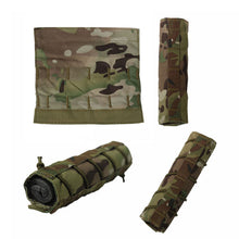 Load image into Gallery viewer, 16*17CM Tactical Silencer Protective Sleeve Army Fan Sniper Camouflage Cover Outdoor Shooting Real CS Field Equipment
