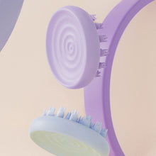 Load image into Gallery viewer, Silicone Circular Dry Wet Dual Purpose Shampoo Brush Massage and Cleaning Shampoo Brush Head Massage Shampoo Brush
