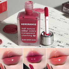 Load image into Gallery viewer, Water-light Mirror Lip Glaze Moisturizing Long-lasting Lipstick Lip Gloss Lips Makeup Cosmetic Moisturizing Mirror Lip Gloss
