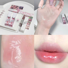Load image into Gallery viewer, Lip Oil Transparent Lip Gloss Moisturizing Lip Balm Primer Colorless Lip Gloss Lipstick Base Fragrance Non-sticky Lip Gloss
