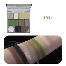 Load image into Gallery viewer, Daily Eyeshadow Palette Matte Pearlescent Earth Color Eye Shadow Colors Long-lasting Eyeshadow Women Makeup Beauty Cosmetics
