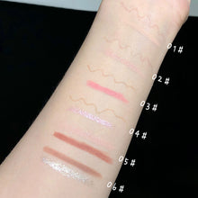 Load image into Gallery viewer, High-gloss Lying Silkworm Pen Dessert Fruit Shadow Eyemazing Pen Pen Lasting Natural Eyeliner Pen Female Women Cosmetics
