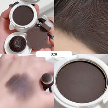 Load image into Gallery viewer, Hair Fluffy Powder Black Blonde Root Cover Hair Concealer Coverag Paint Repair Fill in Shadow Thinning Eyebrow Powder
