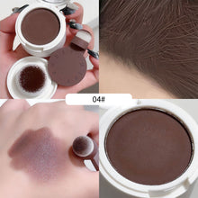 Load image into Gallery viewer, Hair Fluffy Powder Black Blonde Root Cover Hair Concealer Coverag Paint Repair Fill in Shadow Thinning Eyebrow Powder
