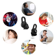 Load image into Gallery viewer, Skin-friendly Sound Insulation Waterproof Silicone Earplugs Comfortable Noise Reduction Earplugs Washable Durable Sleeping Earplugs
