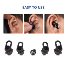 Load image into Gallery viewer, Skin-friendly Sound Insulation Waterproof Silicone Earplugs Comfortable Noise Reduction Earplugs Washable Durable Sleeping Earplugs
