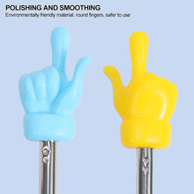 Load image into Gallery viewer, Retractable Reading Guide Pointer Telescopic Finger Shape Teaching Pointer Stick Anti-slip Learning Toys Children Class Whiteboard Pointer
