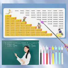 Load image into Gallery viewer, Retractable Reading Guide Pointer Telescopic Finger Shape Teaching Pointer Stick Anti-slip Learning Toys Children Class Whiteboard Pointer
