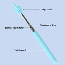 Load image into Gallery viewer, Retractable Reading Guide Pointer Telescopic Finger Shape Teaching Pointer Stick Anti-slip Learning Toys Children Class Whiteboard Pointer

