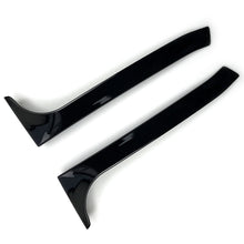 Load image into Gallery viewer, 2Pcs Rear Window Side Trunk Spoiler Canard Canards Splitter Accessories Glossy Black For VW Golf 6 MK6 GTI R GTD 2008-2013
