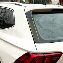 Load image into Gallery viewer, 2Pcs Car Rear Window Spoiler Splitter Rear Trunk Window Tail Wing Body For VW Tiguan MK2 TSI TDI R R-Line Gloss 2017-2023
