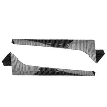 Load image into Gallery viewer, 2Pcs Rear Window Spoiler Side Wing Cover Trim For VW Tiguan R-Line 2017-2022 Glossy Black Carbon Fiber
