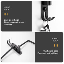 Load image into Gallery viewer, Motorcycle Helmet Wall Mount Rack with Double Hook 180 Rotation Helmets Display Holder Helmet/Jacket Hanger Bike Helmet Holder
