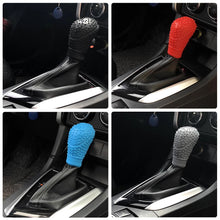 Load image into Gallery viewer, Universal Car Manual Non-Slip Silicone Gear Shift Knob Cover Gear Shift Collars Protective Covers Sleeve Auto Interior Accessories
