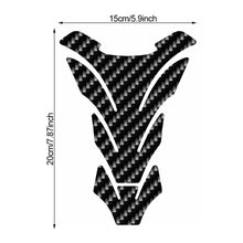 Load image into Gallery viewer, 5D Carbon Fibre Motorcycle Motorbike Racing Fiber Fuel Gas Cap Cover Tank Protector Pad Sticker Decal For Honda CBR 600 F2/F3/F4/F4i RVF VFR CB400 CB1300
