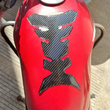 Load image into Gallery viewer, 5D Carbon Fibre Motorcycle Motorbike Racing Fiber Fuel Gas Cap Cover Tank Protector Pad Sticker Decal For Honda CBR 600 F2/F3/F4/F4i RVF VFR CB400 CB1300
