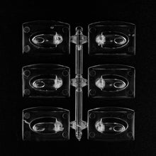 Load image into Gallery viewer, 6pcs/set Wall Transparent Removable Hook Strong Cable Clamp Adhesive Key Hook Rack Bathroom Kitchen Towel Hanger
