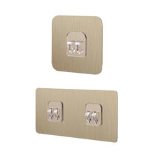 Load image into Gallery viewer, 5pcs Wall Hook for Storage Rack Replacement Self Adhesive Hooks No Drill Hanger Hook Organizer Puch Free Shelf Hooks
