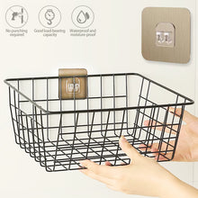 Load image into Gallery viewer, 5pcs Wall Hook for Storage Rack Replacement Self Adhesive Hooks No Drill Hanger Hook Organizer Puch Free Shelf Hooks
