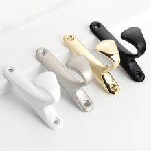 Load image into Gallery viewer, Aluminum Alloy Coat Clothes Hanger Wall Door Hanging Hook Key Holder Hat Scarf Handbag Storage Hanger Bathroom Rack Home Hardware
