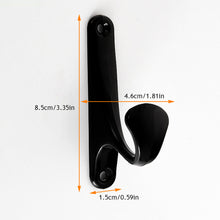 Load image into Gallery viewer, Aluminum Alloy Coat Clothes Hanger Wall Door Hanging Hook Key Holder Hat Scarf Handbag Storage Hanger Bathroom Rack Home Hardware
