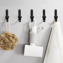 Load image into Gallery viewer, Aluminum Alloy Coat Clothes Hanger Wall Door Hanging Hook Key Holder Hat Scarf Handbag Storage Hanger Bathroom Rack Home Hardware
