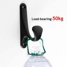 Load image into Gallery viewer, Aluminum Alloy Coat Clothes Hanger Wall Door Hanging Hook Key Holder Hat Scarf Handbag Storage Hanger Bathroom Rack Home Hardware
