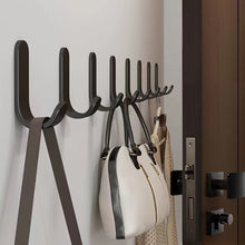 Load image into Gallery viewer, 5pcs Heavy Duty Carbon Steel Hooks Kitchen Bathroom Storage Rack Door Wall Clothes Hook Hanger Hanging Household Accessories
