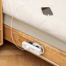 Load image into Gallery viewer, Self-Adhesive Power Stip Holder with Cable Organizer Plug Socket Fixator Wire Winder Wall Table Cable Holder Shelf Rack
