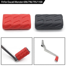 Load image into Gallery viewer, Motorcycl Foot-operated Gear Shift Lever Rubber Tip Pedal Pad Replacement Fit for Ducati Monster 696/796/795/1100
