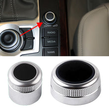 Load image into Gallery viewer, Car Multimedia MMI Volume Knob Rotary Button Switch Cover Setting Navigation Main Menu Switch For Audi A6 C6 S6 Allroad Q7 A8 S8

