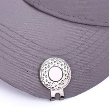 Load image into Gallery viewer, 20MM/25MM Golf Mark Round Coin Cap Clip Catalpa Alloy Magnetic Ball Position Mark Golf Accessories
