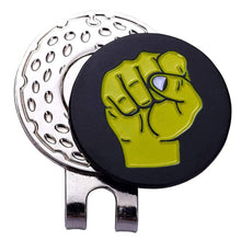 Load image into Gallery viewer, 20MM/25MM Golf Mark Round Coin Cap Clip Catalpa Alloy Magnetic Ball Position Mark Golf Accessories
