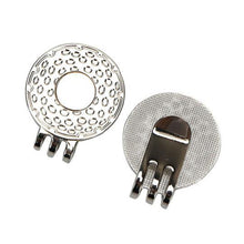 Load image into Gallery viewer, 20MM/25MM Golf Mark Round Coin Cap Clip Catalpa Alloy Magnetic Ball Position Mark Golf Accessories
