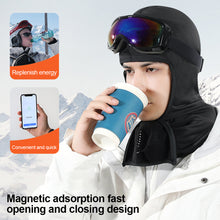 Load image into Gallery viewer, Magnet Adsorption Ski Mask Warm Breathable Wind Protective Face Neckerchief Easy To Take Off Riding Headgear
