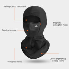Load image into Gallery viewer, Magnet Adsorption Ski Mask Warm Breathable Wind Protective Face Neckerchief Easy To Take Off Riding Headgear
