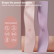 Load image into Gallery viewer, 1PC Yoga Stretch Band With 4 Resistance Levels Silicone Non-Slip Peach Butt Training Squat Stretch Resistance Band Portable Home Exercise Equipment
