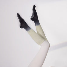 Load image into Gallery viewer, 1 Pair Autumn Winter Extended Yoga Pilates Socks Professional Silicone Non-Slip Long Cylinder Pressure Sports Socks Indoor Jump Rope Stretching Fitness Equipment
