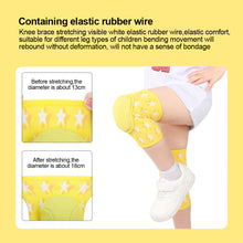 Load image into Gallery viewer, 1PC Children Anti-Collision Anti-Fall Sponge Knee Protection Running Roller Skating Cycling Knee Protection Equipment Star Pattern Sports Protective Gear
